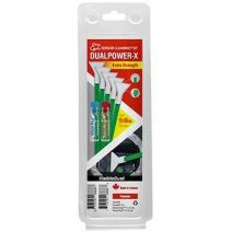 Σετ των 5 σπάτουλων DUALPOWER-X Extra Strength 1,0x με υγρά Smear Away και VDust Plus Visible Dust