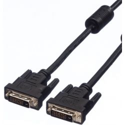Dvi Cable M/M (24+1). Dual Link 1M 11.99.5521-40 VALUE