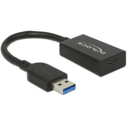 Adapter USB 3.1 Type-A M To USB Type-C F Active 15 Cm 65698 DELOCK