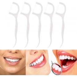 Οδοντογλυφίδες οδοντικού νήματος - Σετ 100 τεμαχίων 52143 OEM