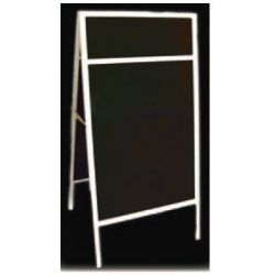 Blackboard Stand από ξύλο εξωτερικού χώρου διπλής όψης