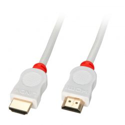 Καλώδιο Hdmi 4,5M High Speed Gold Pl. White Flat Lindy 41414