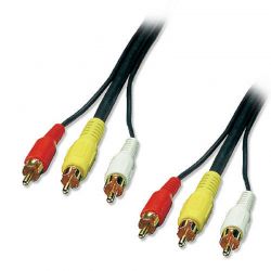 Rca Cable 3X M/M 20M Premium Lindy 35546