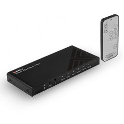 Selector Hdmi 5 Port4K@60Hz 18G+Rem Contr Lindy 38233