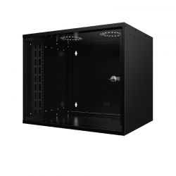 Επίτοιχη Καμπίνα 6U Με Βάθος 600 Mm &Apos;&Apos;Flat Pack&Apos;&Apos; (Μαυρο) EFB WGB-1906TS.60