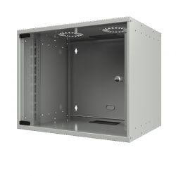 Επίτοιχη Καμπίνα 12U Με Βάθος 450 Mm &Apos;&Apos;Flat Pack&Apos;&Apos; (Light Grey) EFB WGB-1912GR.45