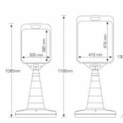 Traffic Sign Outdoor Banner