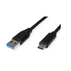 Usb Cable Type-C Male To Usb 3.2 Gen1 Type-A Male 0,5M Standard S3015-20