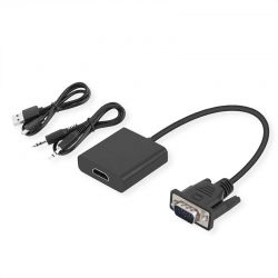Converter Vga M +Audio To Hdmi F Οθονη Standard S3211-10