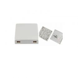 Splice Box  Επιτοιχο 2 Ports(Lcduplexscsimplex)85X85X23 LG Optic 5021