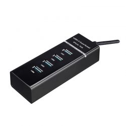 Hub 4 Port Usb 3.0 Χωρις Τροφοδοτικο Hytech 23546/HY-U340