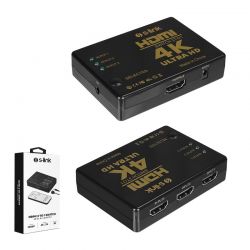 Selector Hdmi 3 Port 4K2K, Ir + Remote Ctrl S-Link 28804/SL-HSW73