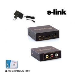 Converter X 3 Rca  To Hdmi S-Link 13370/SL-RCH3