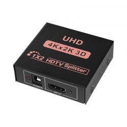 Splitter Hdmi 2 Port 4K2K@30 Fps Hytech 33606/HY-LU2