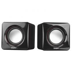 Ηχεια Η/Υ 6W Rms, Black/Red Usb Powered Snopy 8783/SN-21