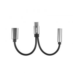 Adapter Usb Type-C Male To 3.5 Jack+Typec S-Link 32694/SL-TA45M
