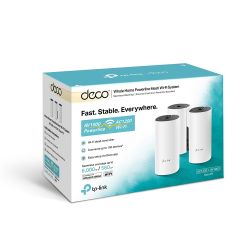 Mesh Wifi 5 System Ac1300+Av1000 Whole Home Powerline   (3 Pack) TP-Link Deco P9(3-pack)
