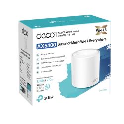 Mesh Wifi 6 System Ax5400  (1-Pack) TP-Link Deco X60(1-pack)