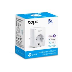 Mini Smart Wi-Fi Socket, Energy Monitoring, TP-Link Tapo P110