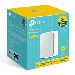 Router Wireless 750Mbps (Travel) Usb 3G/4G Supported TP-Link TL-WR902AC