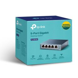 Switch 5 Gigabit Rj45 Ports, Desktop Steel Case TP-Link TL-SG105