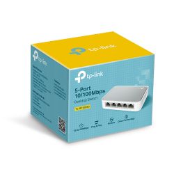 Switch 5 10/100M Rj45 Ports, Desktop Plastic Case TP-Link TL-SF1005D