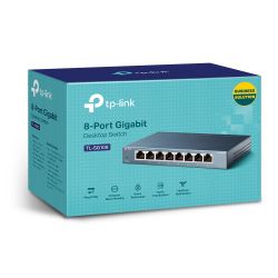 Switch 8 Gigabit Rj45 Ports, Desktop Steel Case TP-Link TL-SG108
