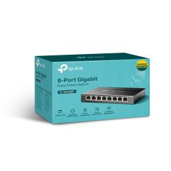 Switch 8-Port Gigabit Smart  Desktop Case TP-Link TL-SG108E