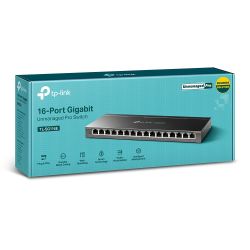 Switch 16-Port Gigabit Easy Smart Desktop Case TP-Link TL-SG116E