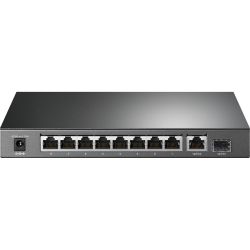Switch 9 Port 1Gigabit  +1 Sfp  With 8-Port Poe+ 63W  Desktop  Case TP-Link TL-SG1210P