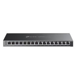 Switch 16-Port Gigabit Smart Managed  8Port Poe+  120W Poe Power Desktop Steel Case TP-Link TL-SG2016P
