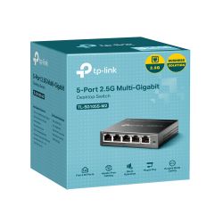 Switch 5-Port 2.5G Multi-Gigabit Desktop Case TP-Link TL-SG105S-M2