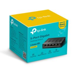 Switch 5 Gigabit Rj45 Ports, Desktop Plastic Case TP-Link LS1005G