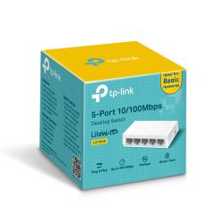 Switch 5 10/100M Rj45 Ports, Desktop Plastic Case TP-Link LS1005