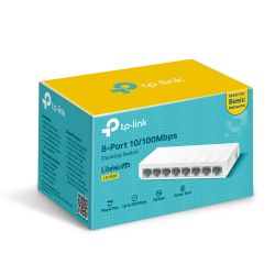 Switch 8 10/100M Rj45 Ports, Desktop Plastic Case TP-Link LS1008