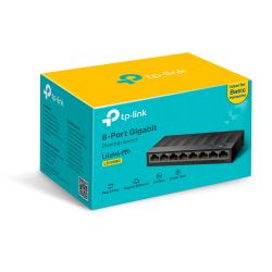 Switch 8 Gigabit Rj45 Ports, Desktop Plastic Case TP-Link LS1008G
