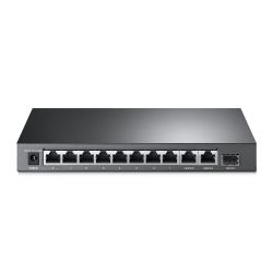 Switch 8-Port 10/100Mbps + 3 Gigabit+1 Sfp  With 8-Port Poe+ 124W  Desktop Steel Case TP-Link TL-SL1311MP
