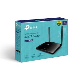 Router Ac750 Wireless Dual Band 4G Lte   Με Υποδοχή Κάρτας Sim TP-Link Archer MR200