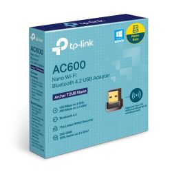 Ασυρματo Usb Nano Dual Band Ac600 + Bluetooth 4.2 TP-Link Archer T2UB Nano