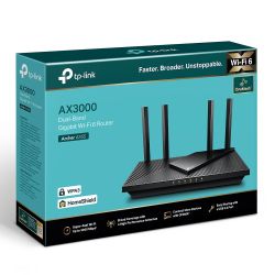 Router Ax3000 Wi-Fi 6 Dual Band 4 Κεραιες 5 Gigabit Ports TP-Link Archer AX55
