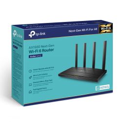 Router Ax1500 Wi-Fi 6 Dual Band 3 Gigabit Ports TP-Link Archer AX12