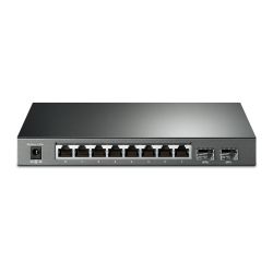 Switch 8-Port Gigabit+ 2*Gigabit Sfp+ Smart Managed  8Port Poe+  58W Poe Power Desktop Steel Case TP-Link TL-SG2210P