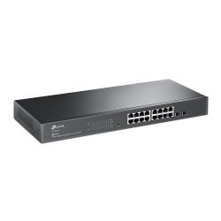 Switch 16-Port Gigabit Smart Switch With 2 Gigabit Sfp Slots  19-Inch Rack-Mountable  Case TP-Link TL-SG2218