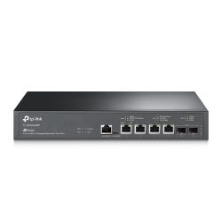 Switch 4-Port 10Gbase-T 2*10Ge Sfp+ L2+ Managed   4-Port Poe++ 240 W Poe Power  19-Inch Rack-Mountable TP-Link TL-SX3206HPP