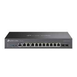 Vpn Router Omada With 2X Gigabit Sfp , 8X Gigabit Rj45,2*2.5G Rj45  1X Usb 3.0 TP-Link ER7412-M2