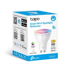 Smart Wi-Fi Spotlight, Multicolor Dimmable Gu10 Base TP-Link Tapo L630