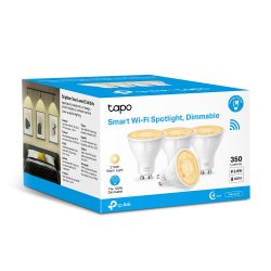 Smart Wi-Fi Spotlight,  Dimmable Gu10 Base 4-Pack TP-Link Tapo L610(4-pack)