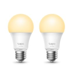 Smart Wi-Fi Light Bulb, Dimmable E27 Base 2-Pack TP-Link Tapo L510E(2-Pack)