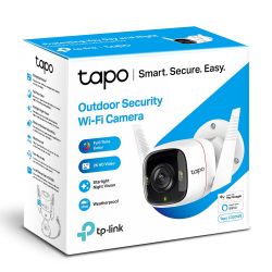 Camera  Outdoor Security Wi-Fi 2K (2560X1440) 1 ? Ethernet Port TP-Link Tapo C320WS