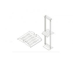Ραφι Για Single Frame Lande Ln-Of42Usd380-Bl Lande LN-RAF-RMO-2U80-BL